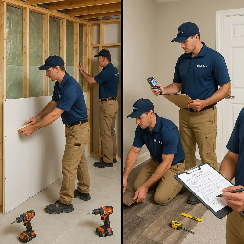 Repairs and Reconstruction process in Brownsville, NY