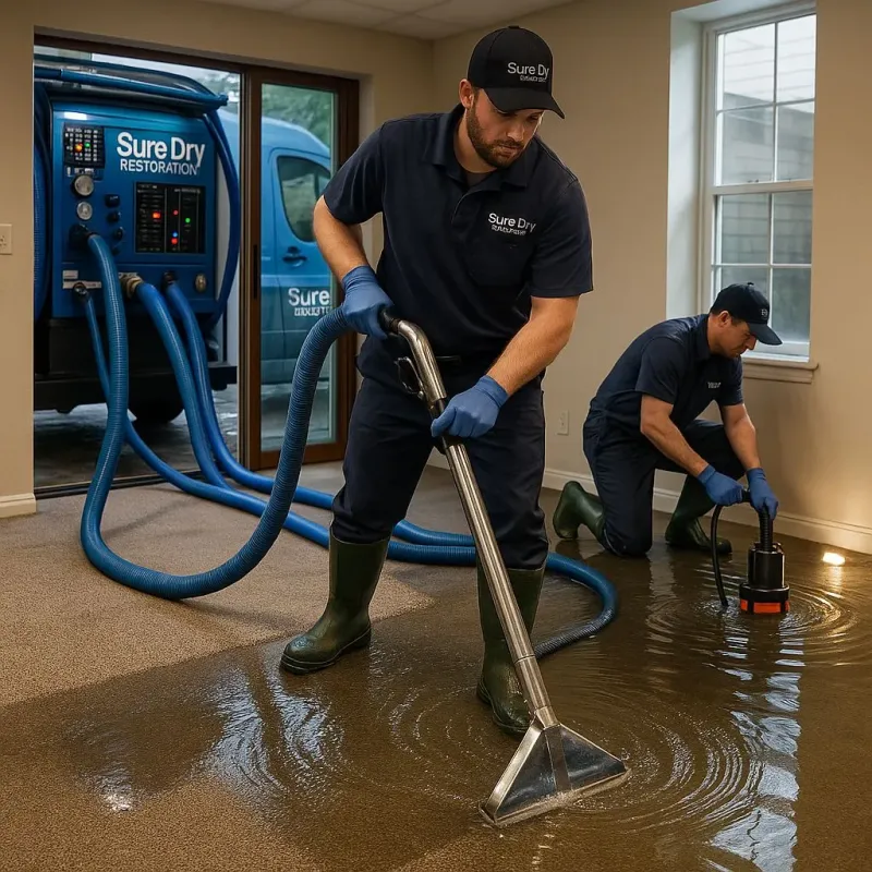 Water Extraction and Removal process in Brownsville, NY